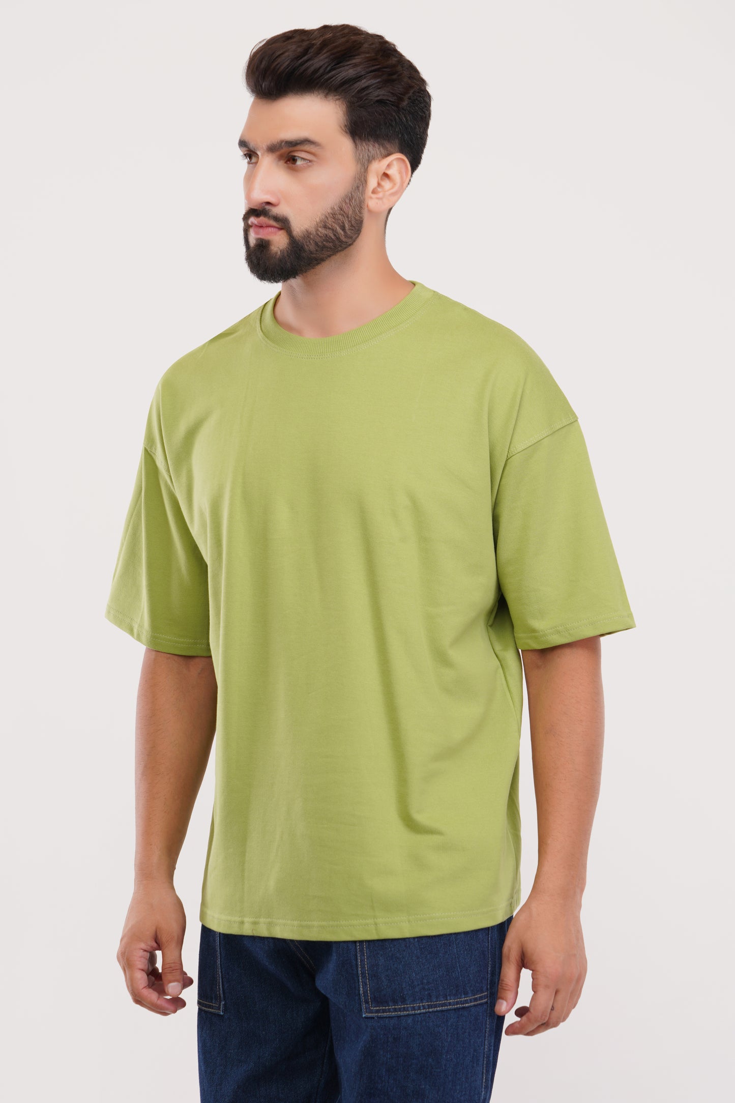 Classic olive green Oversized T-Shirt