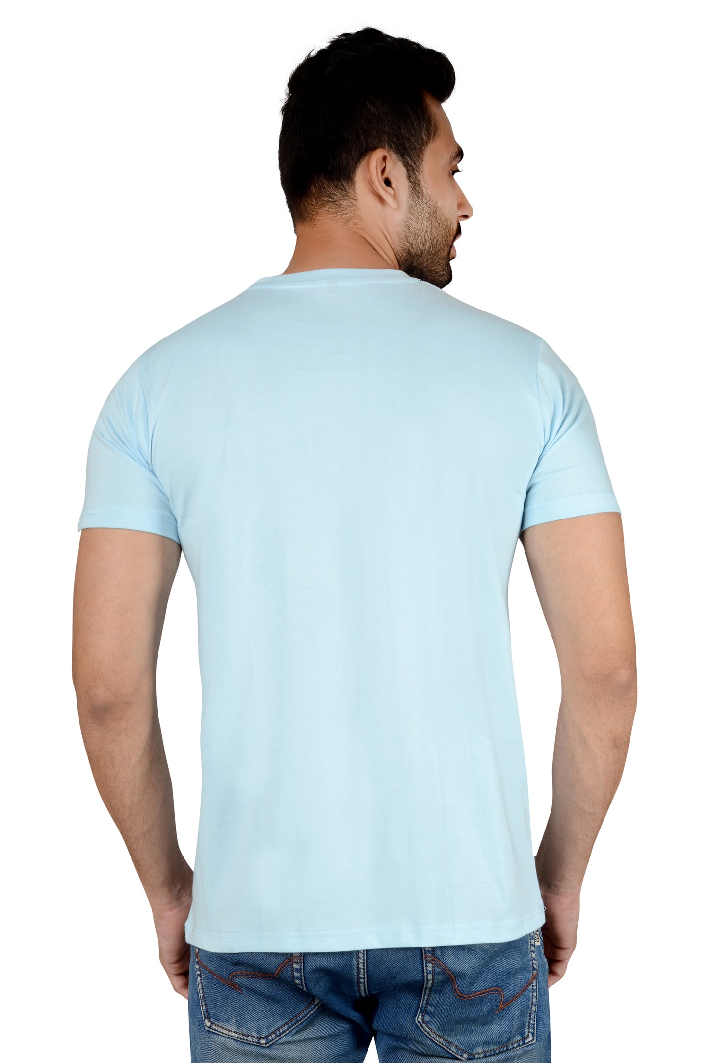 Basic cotton t-shirt - black