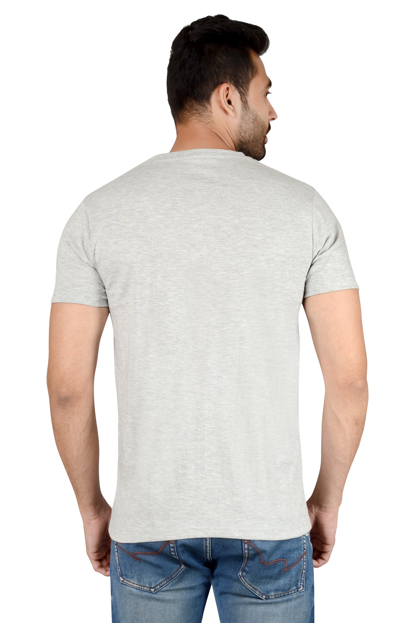 Basic cotton t-shirt - black
