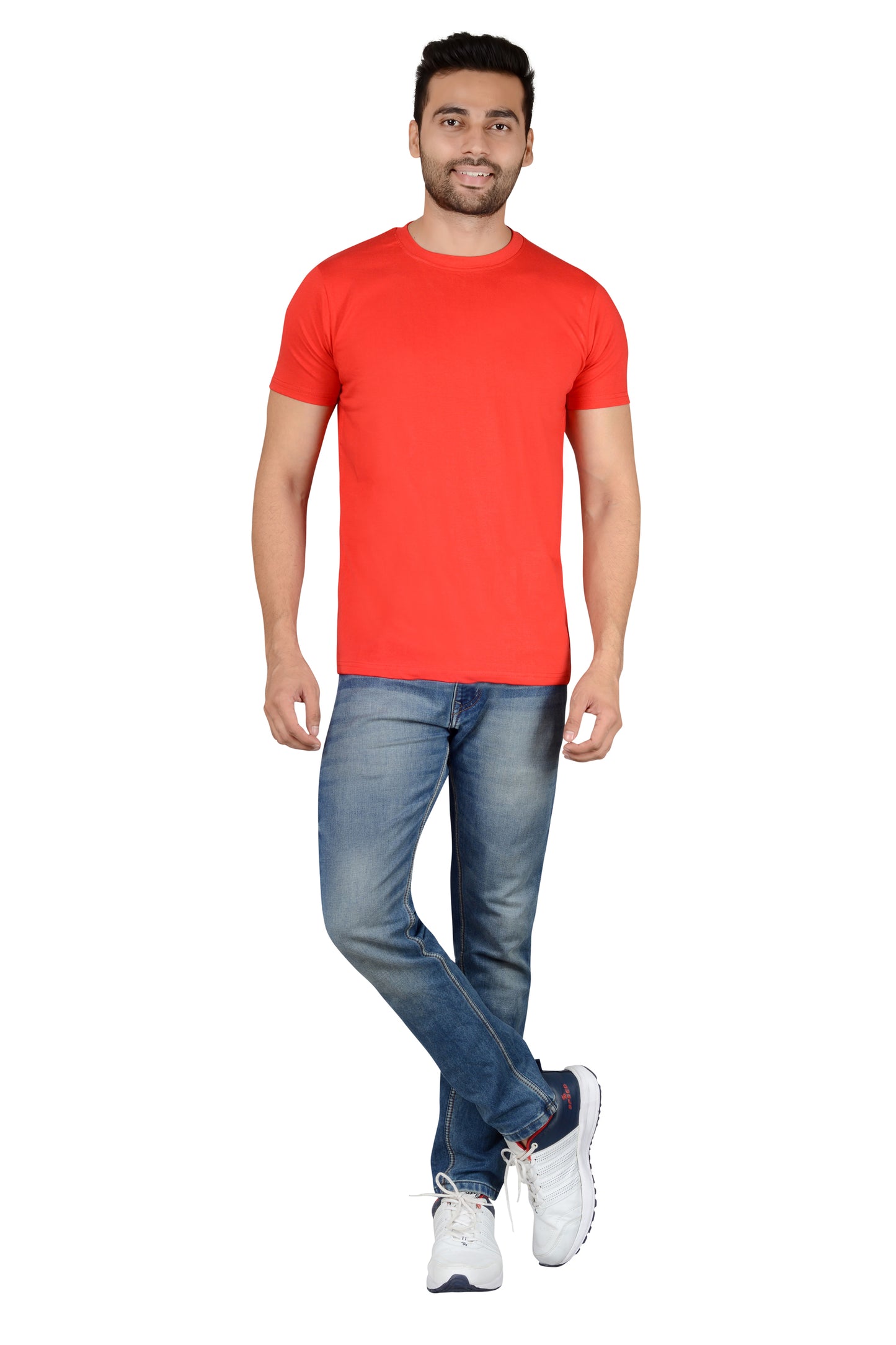 Basic cotton t-shirt - black