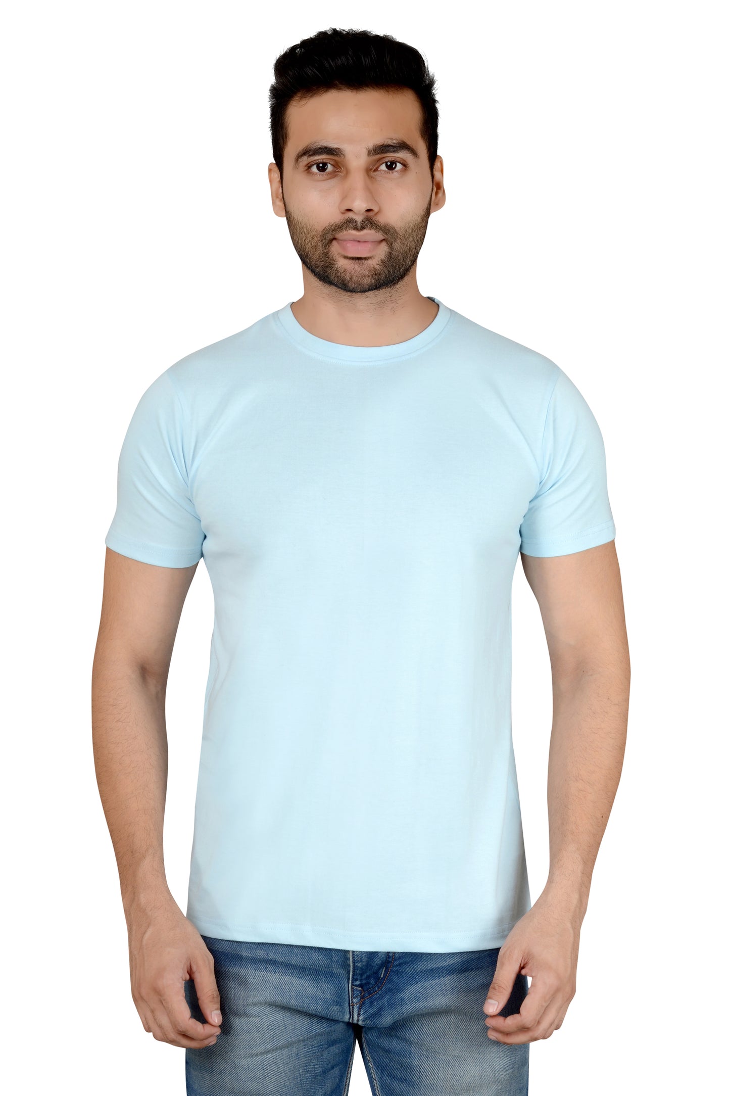 Basic cotton t-shirt - black