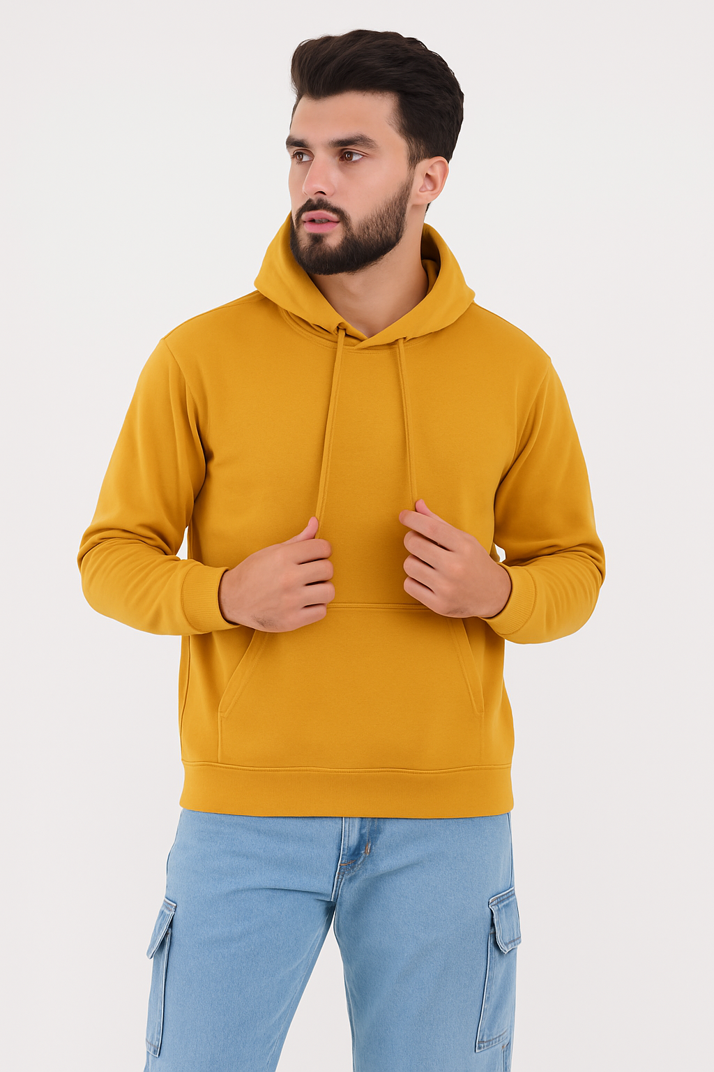 Premium Cotton Pullover Hoodie - Unisex Fit