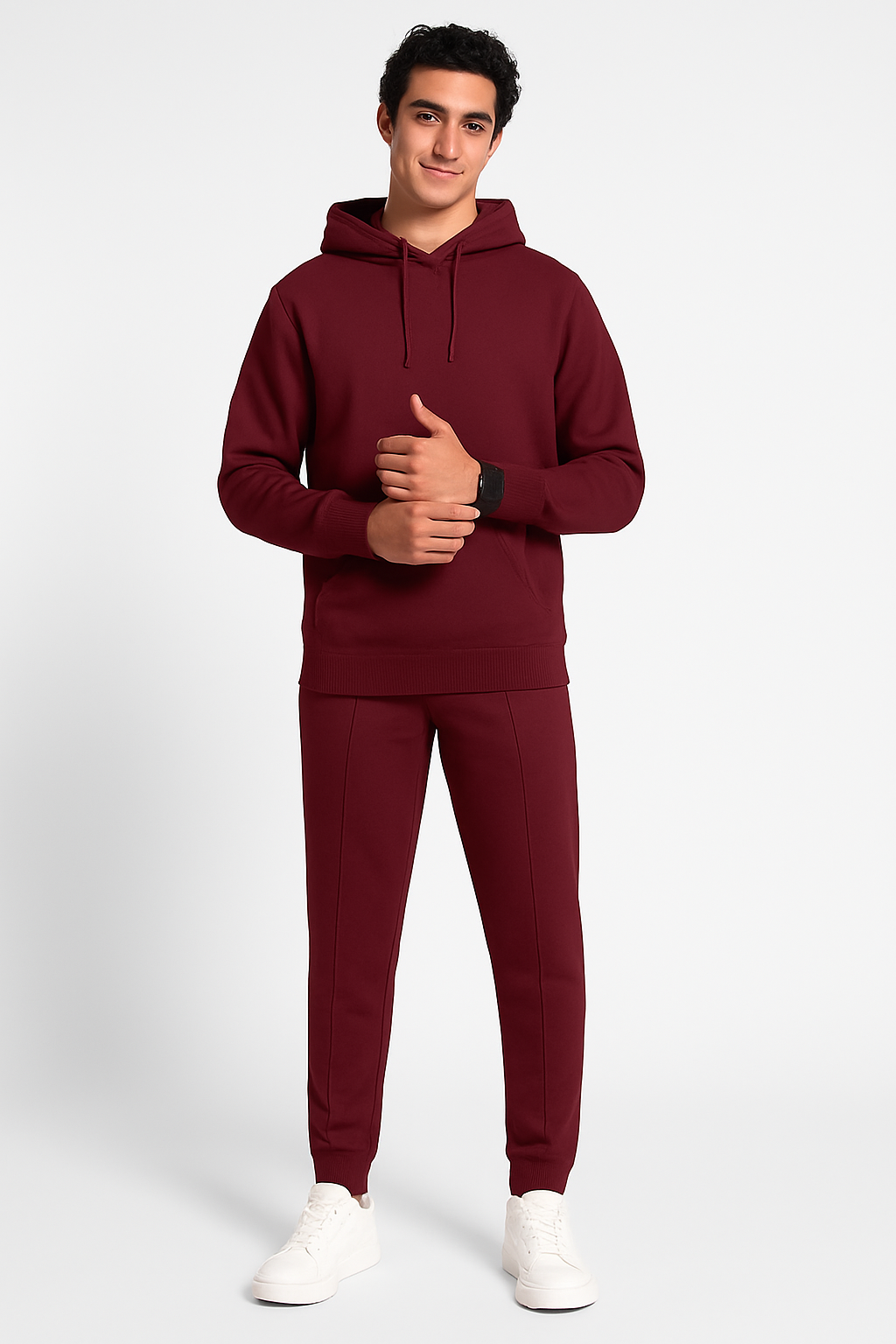 Premium Cotton Pullover Hoodie - Unisex Fit