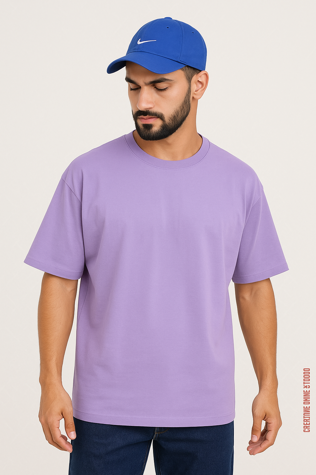 Oversized T-Shirt– Men’s Drop Shoulder Street Style