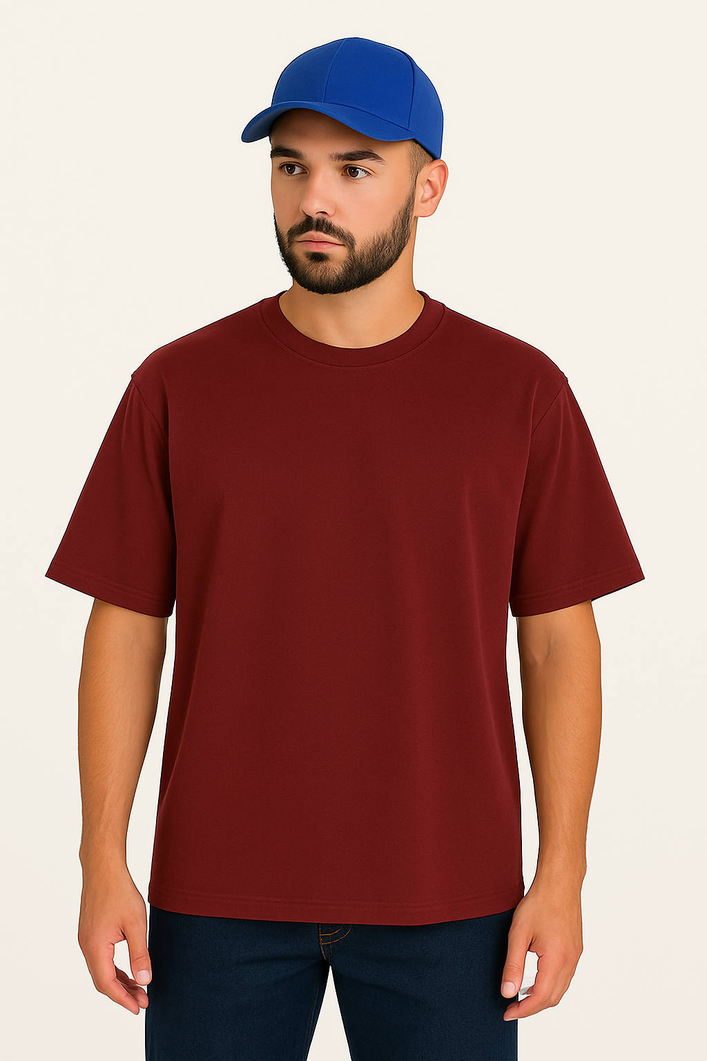 Oversized T-Shirt– Men’s Drop Shoulder Street Style