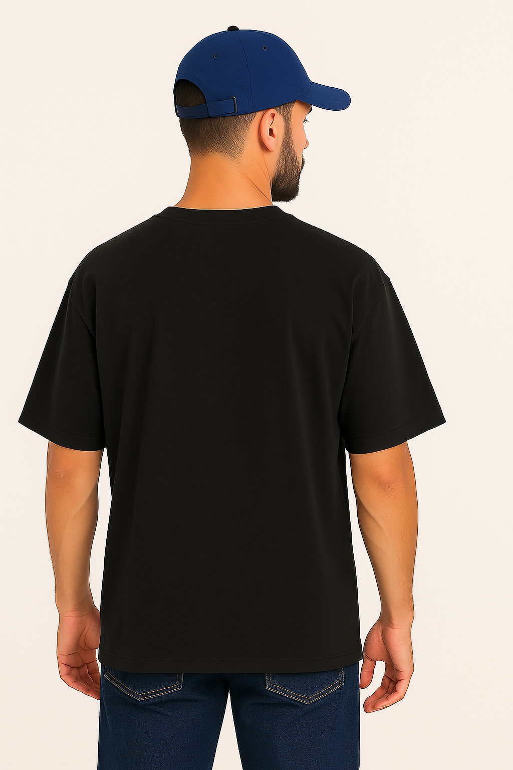 Oversized T-Shirt– Men’s Drop Shoulder Street Style