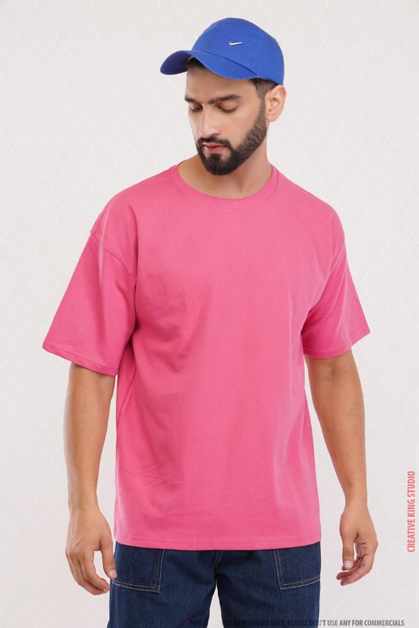Oversized T-Shirt– Men’s Drop Shoulder Street Style