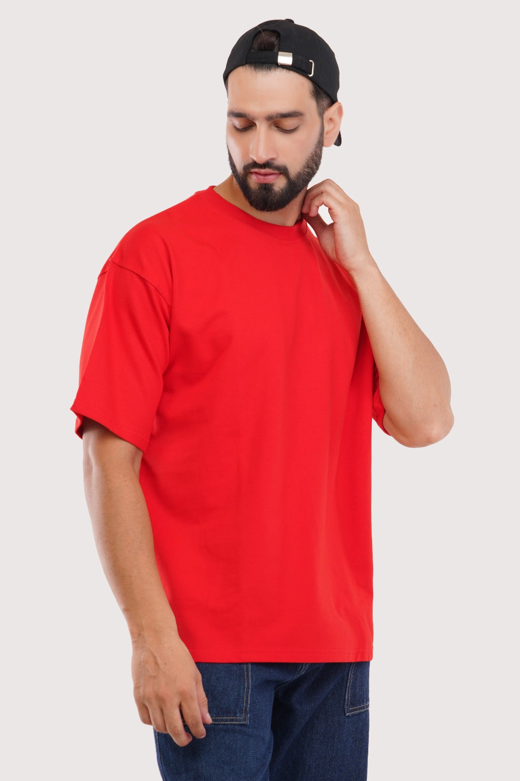 Oversized T-Shirt– Men’s Drop Shoulder Street Style