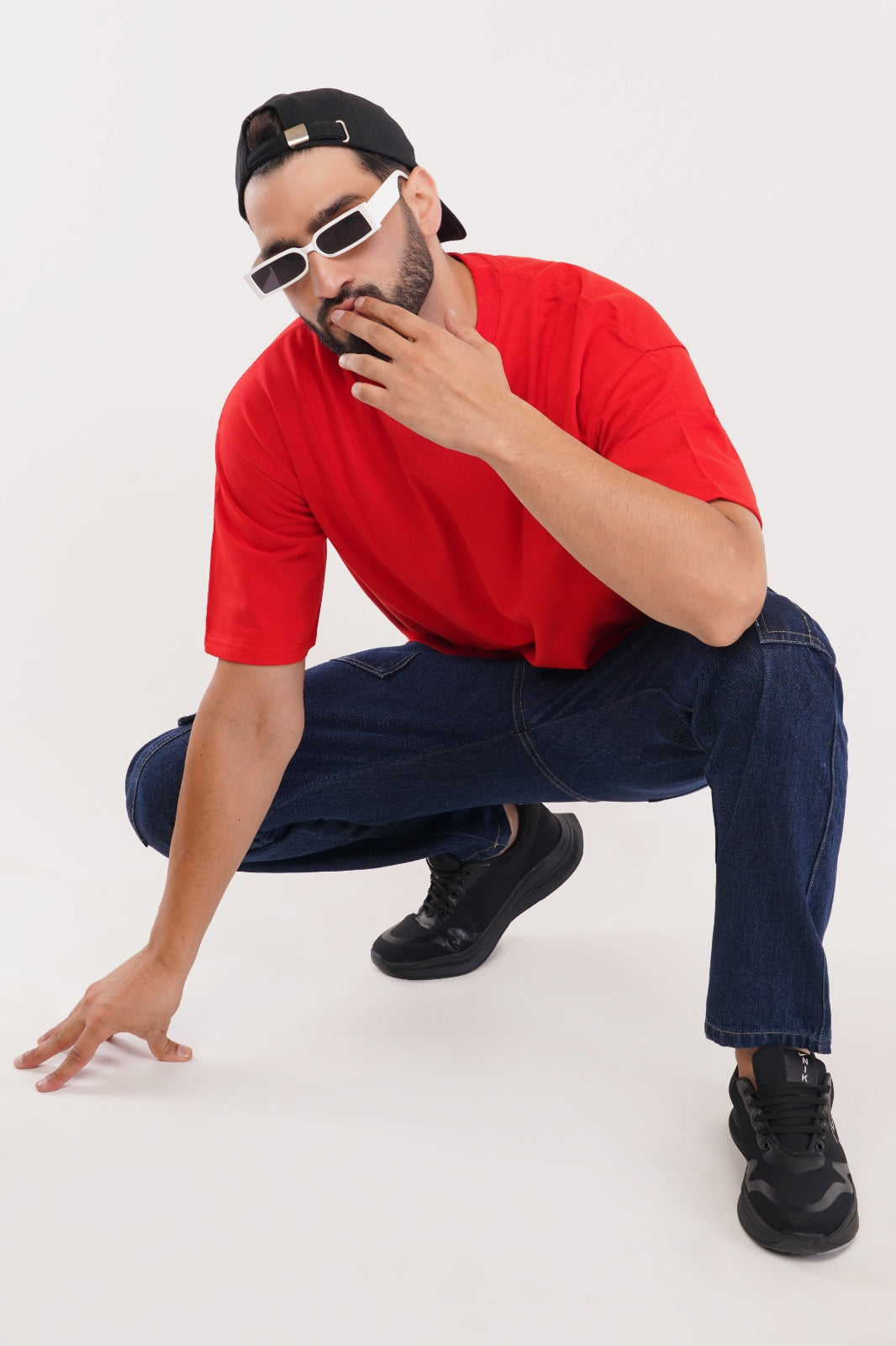 Oversized T-Shirt– Men’s Drop Shoulder Street Style
