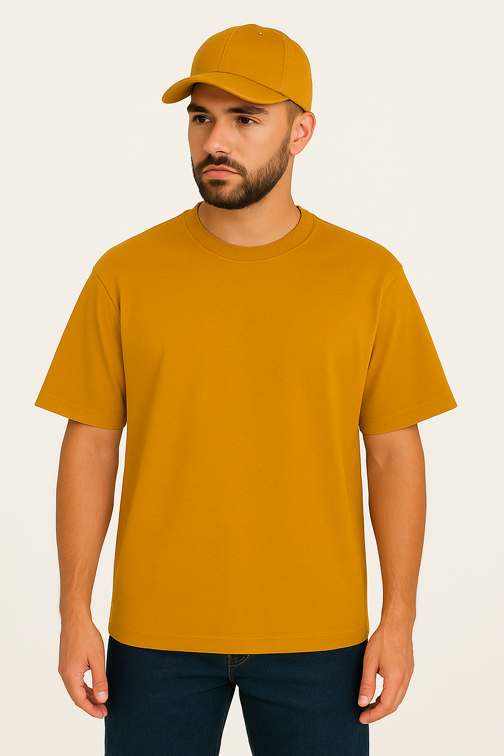 Oversized T-Shirt– Men’s Drop Shoulder Street Style