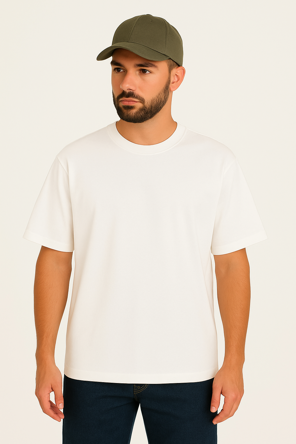 Oversized T-Shirt– Men’s Drop Shoulder Street Style