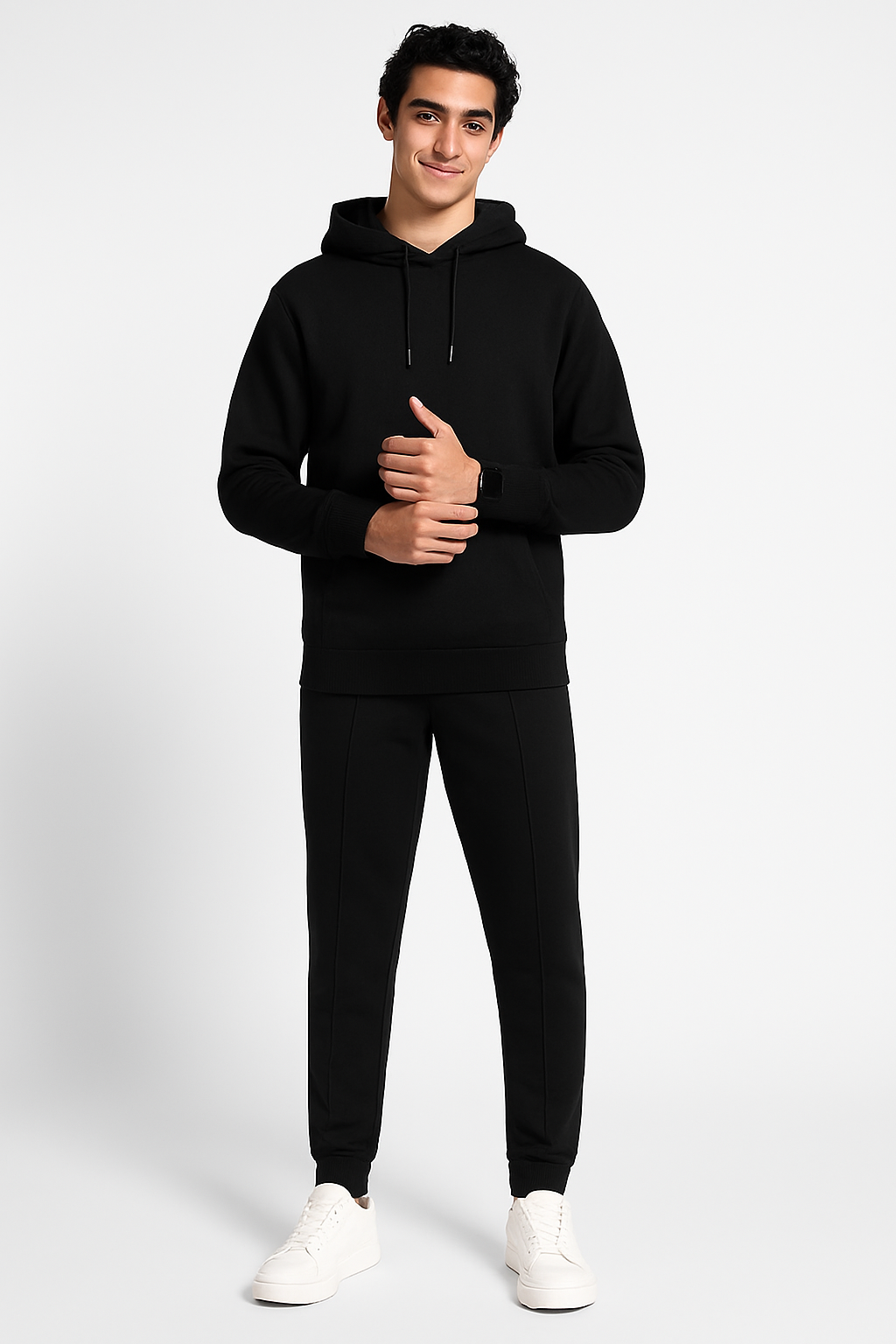 Premium Cotton Pullover Hoodie - Unisex Fit