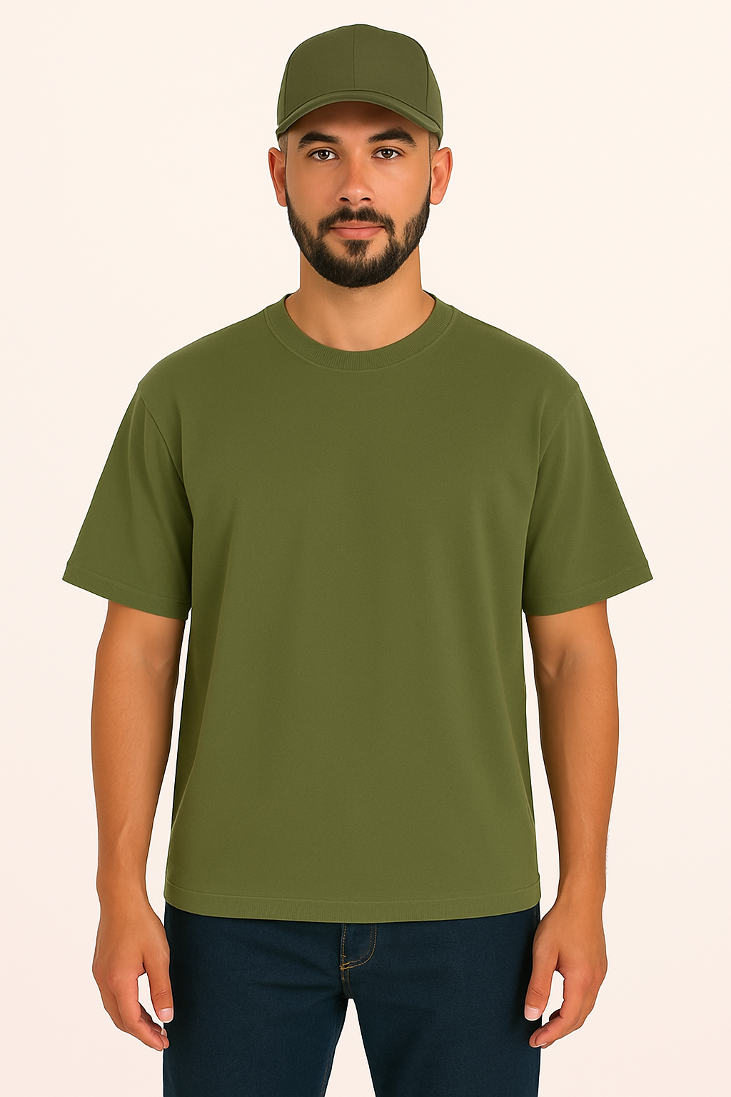Oversized T-Shirt– Men’s Drop Shoulder Street Style