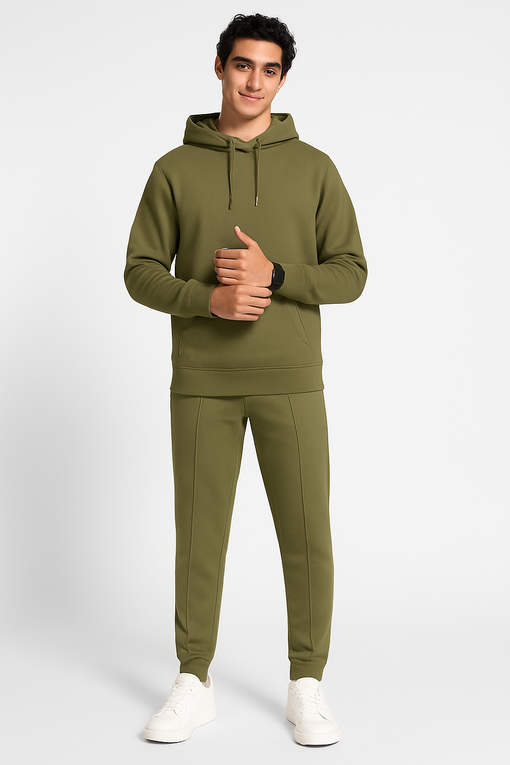 Premium Cotton Pullover Hoodie - Unisex Fit