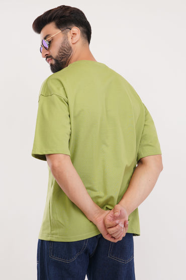Classic olive green Oversized T-Shirt