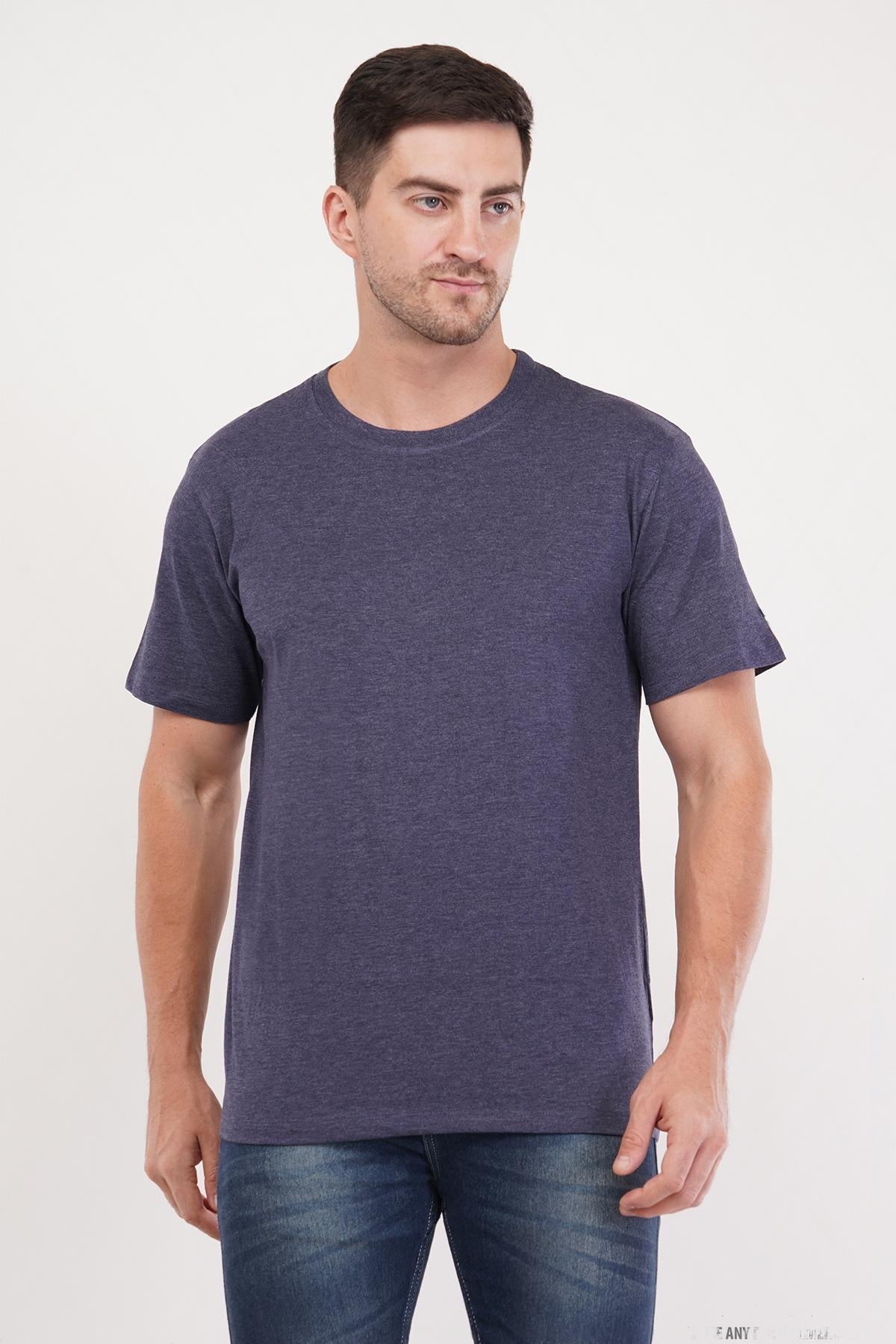 Basic cotton t-shirt - black