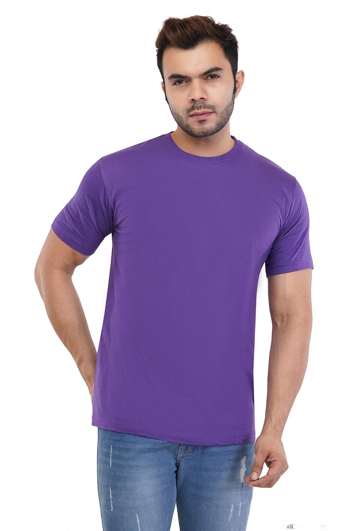 Basic cotton t-shirt - black