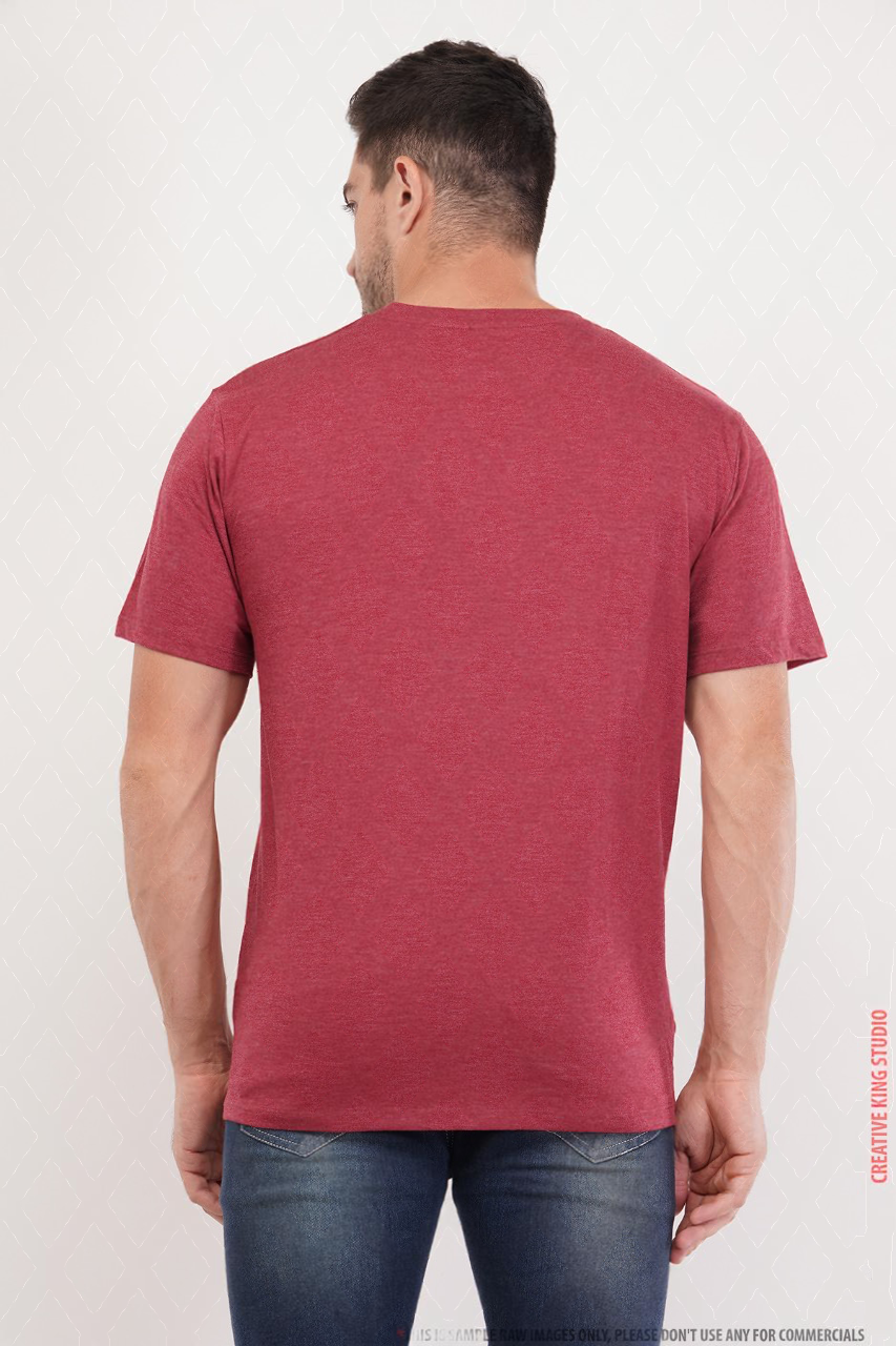 Basic cotton t-shirt - black