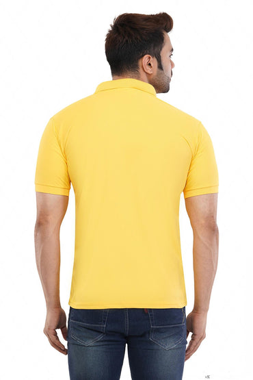 Custom Yellow Polo T-Shirt
