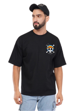 Brook the Vibe – Drop Shoulder Graphic Tee