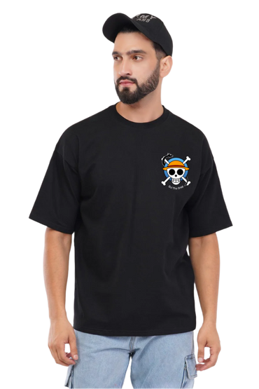 Brook the Vibe – Drop Shoulder Graphic Tee