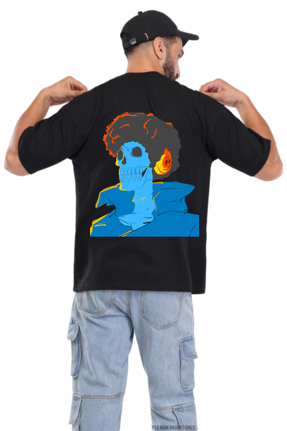 Brook the Vibe – Drop Shoulder Graphic Tee