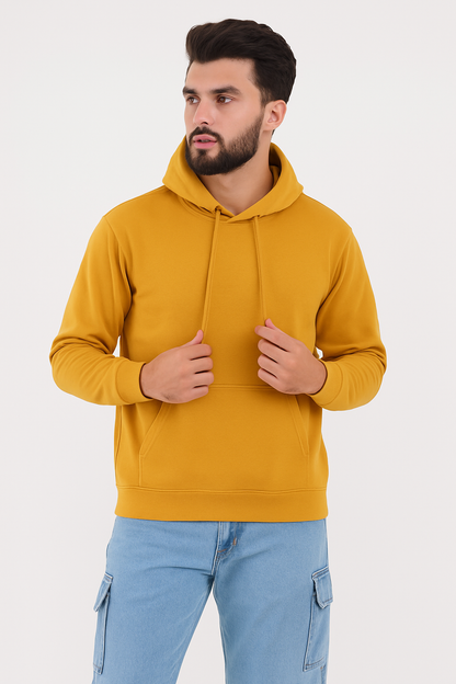 Premium Cotton Pullover Hoodie - Unisex Fit