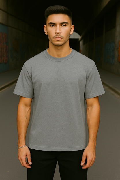 Oversized T-Shirt– Men’s Drop Shoulder Street Style