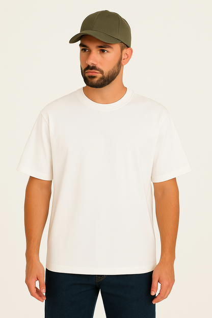 Oversized T-Shirt– Men’s Drop Shoulder Street Style