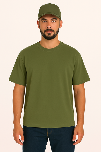 Oversized T-Shirt– Men’s Drop Shoulder Street Style